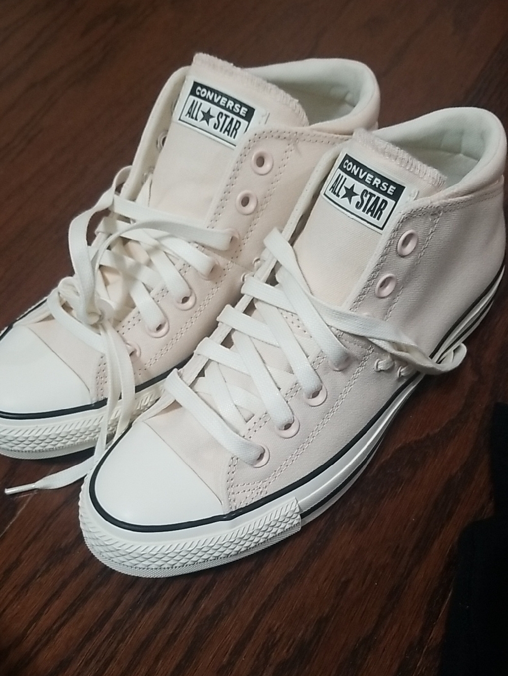 Converse High Top Sneakers - Pale Pink Canvas